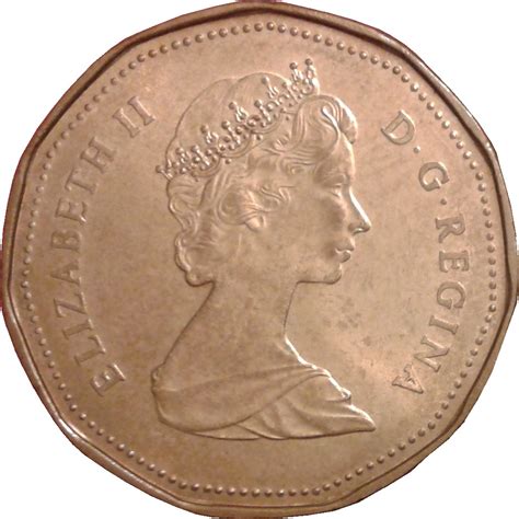 1 Dollar Elizabeth Ii 2nd Portrait Canada Numista