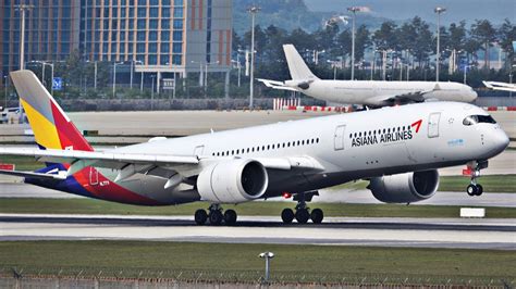 Takeoffs And Landings At Incheon Airport Plane