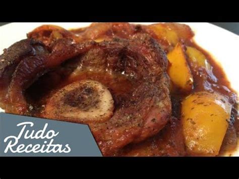 Ossobuco na panela de pressão macio e saboroso Receitas Fáceis