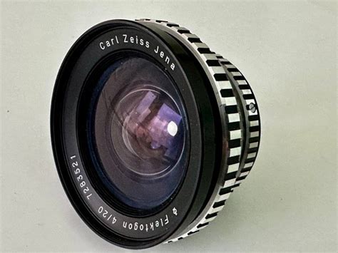 Carl Zeiss Jena Flektogon 4/20mm - Exacta | Barrel lens - auction ...
