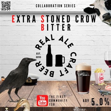 Extra Stoned Crow Bitter Lords Brewing Co Untappd