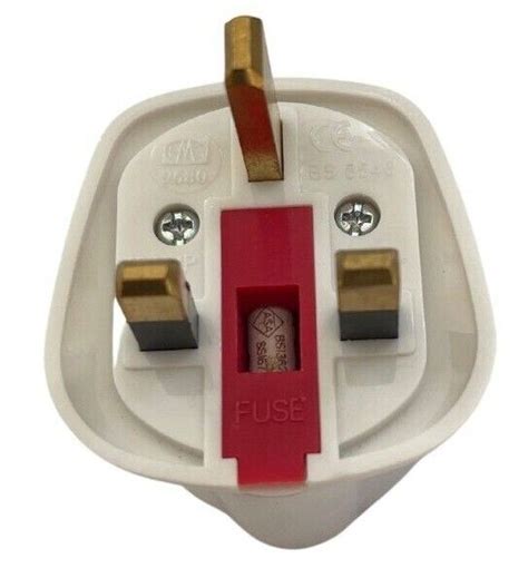 ShaniTech European Euro EU Schuko 2 Pin To UK 3 Pin Plug Adaptor Travel