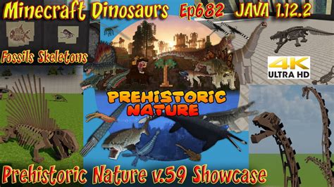 Prehistoric Nature Mod V Showcase Skeletons Fossils Minecraft Java