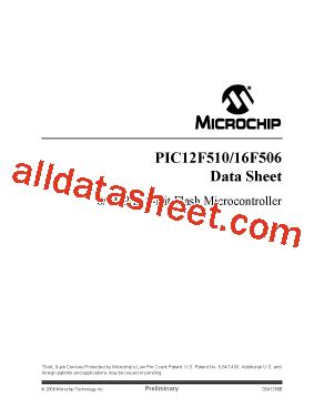 Pic F Datasheet Pdf Microchip Technology