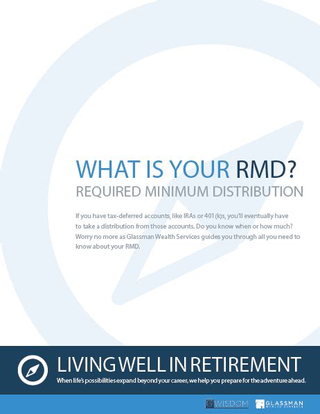 Your Guide To Required Minimum Distributions Rmds Glassman Wealth Services