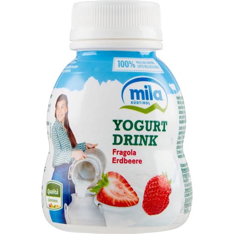 Yogurt Da Bere Alla Fragola MILA 200 G Coop Shop