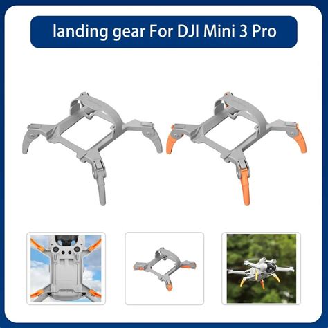 Drone Foldable Landing Gear Extended Height Leg Support Potable Drone