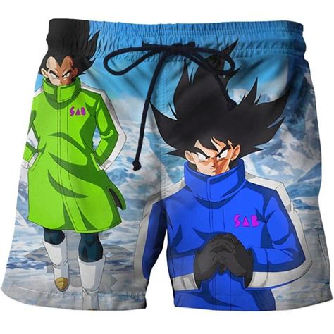 Dragon Ball Z Shorts Swim Trunks SuperSaiyanShop