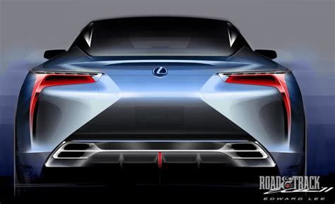 Photos Lexus Lf Lc Concept Sketches Concept Car Design Concept