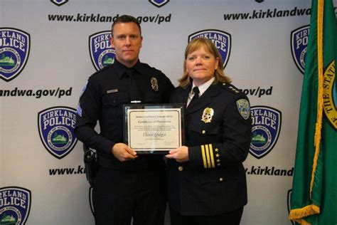 Kirkland Police Department celebrates promotions, service and new ...