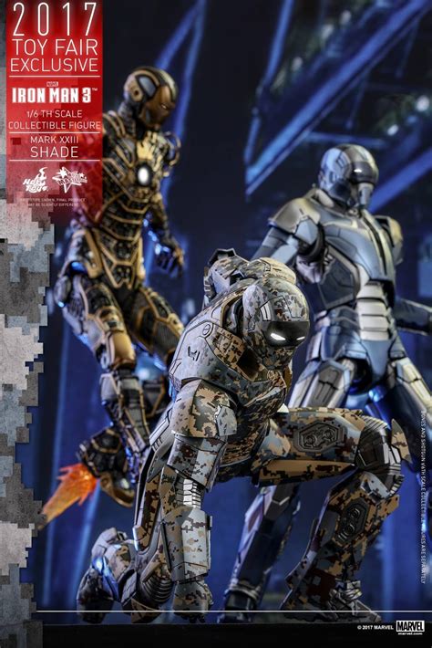Toyhaven Hot Toys Toy Fair Exclusive Iron Man 3 1 6th Scale Shades Mark XXIII Collectible Figure