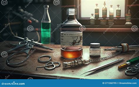 Chemical Solution And Chemistry In A Laboratory For Physics Research