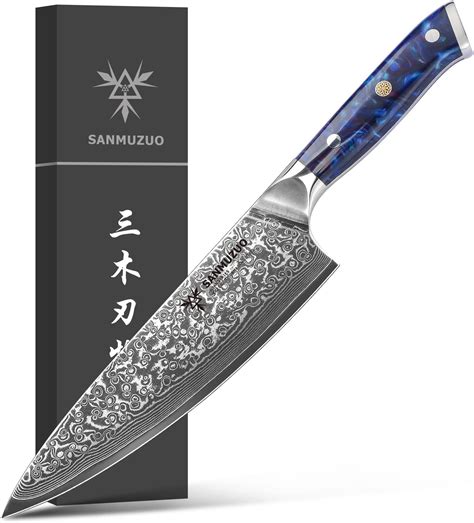 Sanmuzuo Chef Knife Inch Xuan Series Vg Damascus Steel