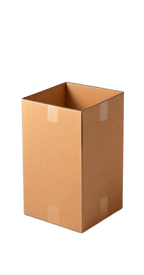 AI generated cardboard box isolated transparent background PNG 42109722 PNG