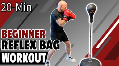 20 Min Beginner Reflex Bag Workout Outshock Punching Ball Boxing Ready Weightblink