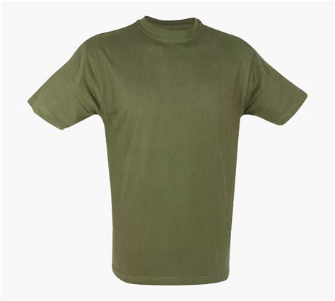 Plain Army Green T Shirt, HD Png Download , Transparent Png Image - PNGitem