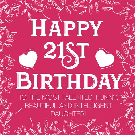 happy birthday daughter 21st 9
