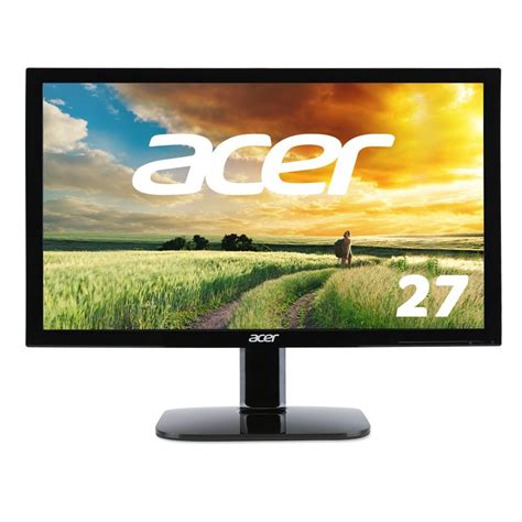 Acer(エイサー)の 27型 液晶モニター フルHD(1920×1080) VA 非光沢 KA270Hbid がタイムセールで17,980円 ...