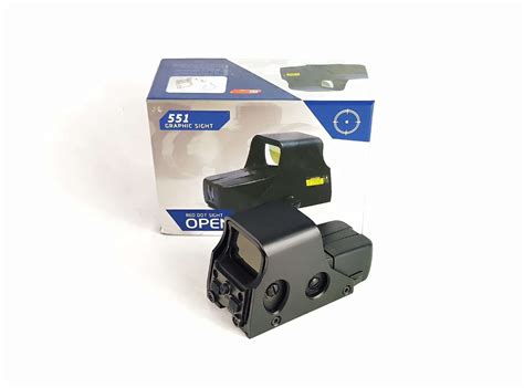 Mira Holografica Red Dot Sight Open 551 INSTINTO MILITAR