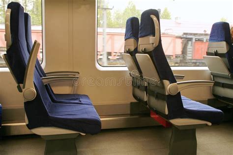 Seats in the Train . Seats on Public Transport Stock Image - Image of ...