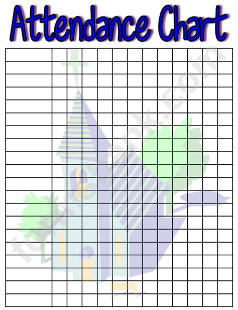 Classroom Charts Printable Guidelines For Attendance Sheet Images And Photos Finder