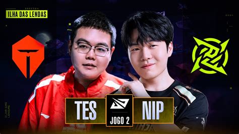 Tes X Nip Jogo Md Lpl Spring Dia Youtube