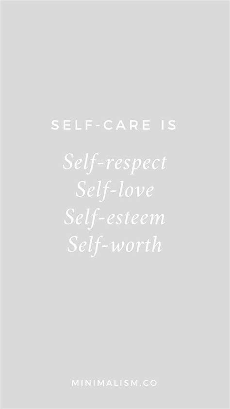 25 self-care quotes that inspire healthy living | Minimalism Co