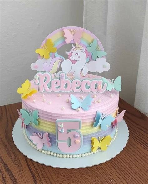 Pin By Topos Da Maria On Ideias Da Internet Unicorn Birthday Cake