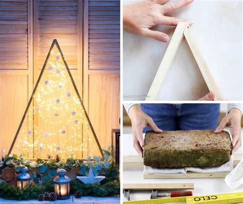 How To Make A Wooden Triangle Christmas Tree Chalking Up Success