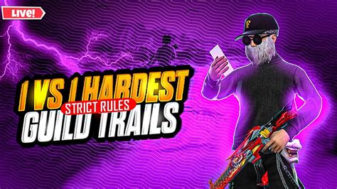 TSG ESPORTS GUILD TRAILS 1 VS 1 HARDEST GUILD TRAILS TELUGU LIVE