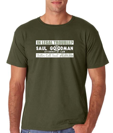 Funny Better Call Saul Goodman T Shirt Breaking Bad Tv Show Lawyer All