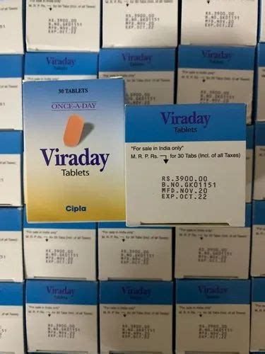 Cipla Viraday Tablets Prescription Treatment Aids At Rs 1250 Bottle