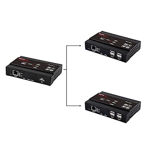 Amazon ShuOne 1x 2 HDMI 4k KVM USB Extender KVM Over IP Support