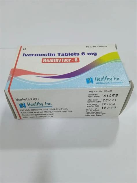 Healthy Iver Ivermectin Tablets Mg At Best Price In Mumbai Id