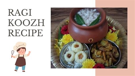 Ragi Koozh Recipe How To Make Ragi Koozh Ragi Porridge Recipe Youtube