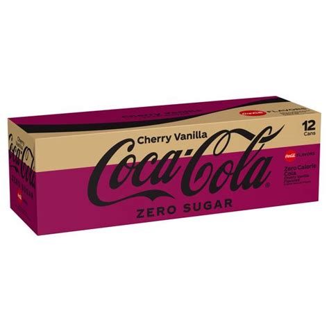 Coca-Cola 12-Pack Zero Sugar Cherry Vanilla Coke - 157231 | Blain's ...