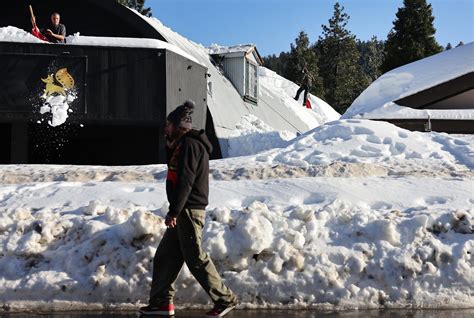 CA buried in snow as trapped residents brace for more winter storms