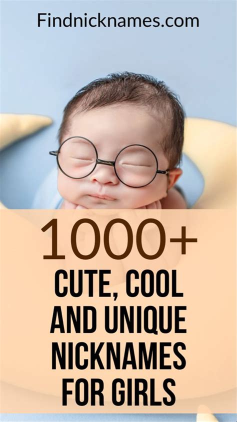 1000 Cool Nicknames For Guys And Girls — Find Nicknames Nicknames