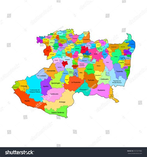 San Miguel Michoacan Map