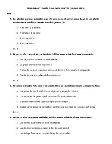 Tema Fiaiologia Vegetal Pdf