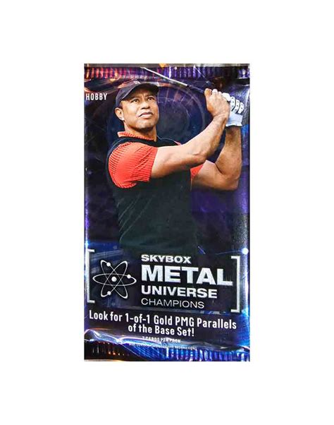 2023 Upper Deck Skybox Metal Universe Champions Multi Sport Hobby Pack