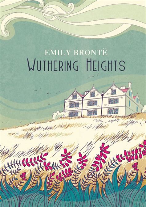 A Book Cover With An Illustration Of A House On Top Of A Hill In The