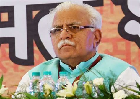 Dera Violence Haryana Cm Manohar Lal Warns Of Strict Action Against