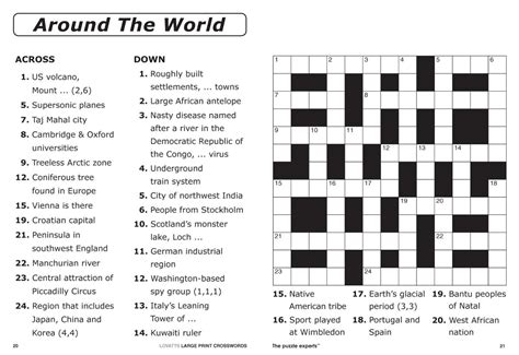 Joseph Crossword Puzzles Printable | Printable Crossword Puzzles