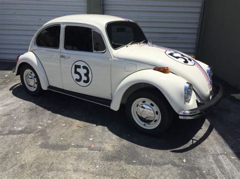 1971 V W BEETLE HERBIE LUV BUG For Sale Photos Technical