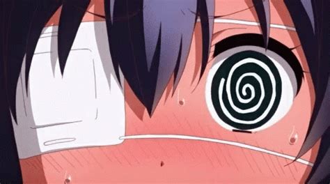 Anime Chuunibyou GIF – Anime Chuunibyou Spiral Eye – discover and share ...