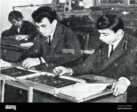 Soviet High School Children Study For Public Service Careers 1960