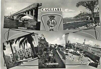 Cartolina Sardegna Cagliari Vedute Multiple Viaggiata Anno 1958 EBay