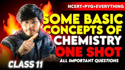 Some Basic Concepts Of Chemistry Chapter 1 Class11 One Shot Revision