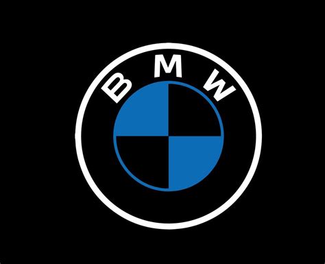 BMW Brand Logo Car Symbol White And Blue Design Germany Automobile ...